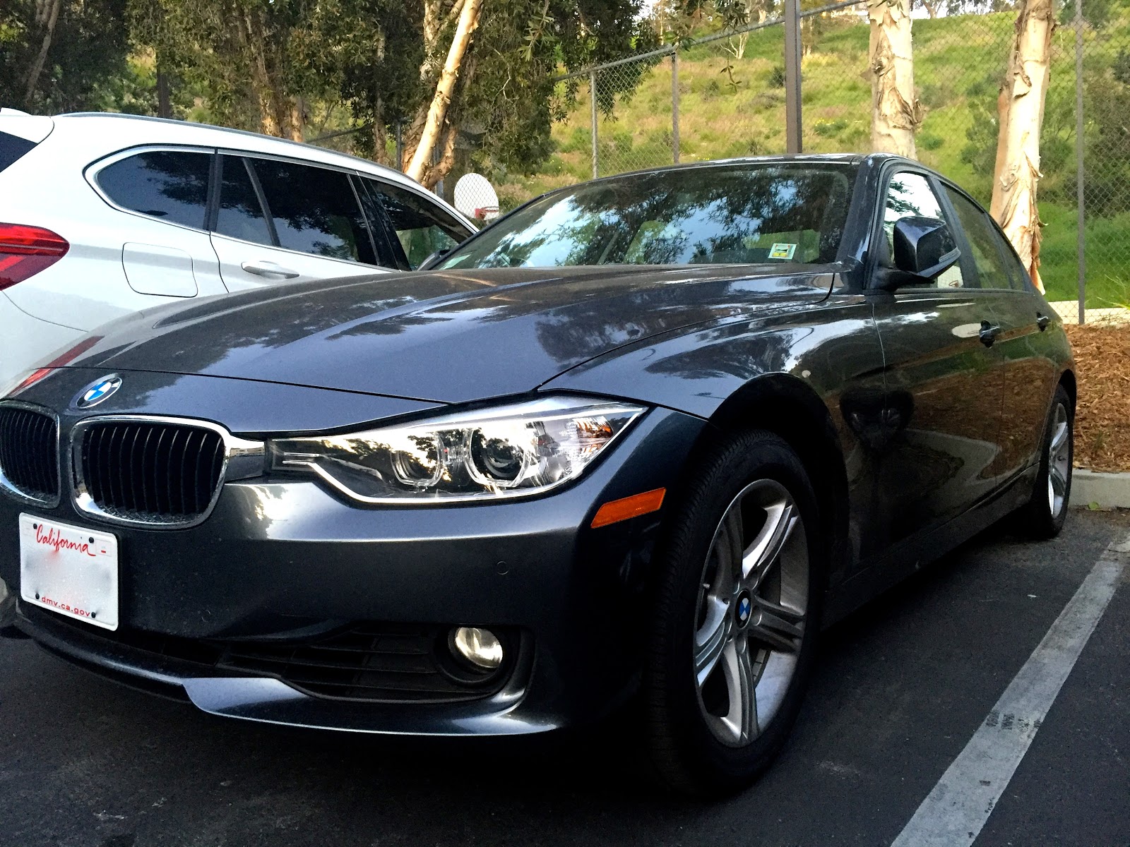 BMW is one of the most popular cars parked on campus. (Photo by Holly Tarbell)